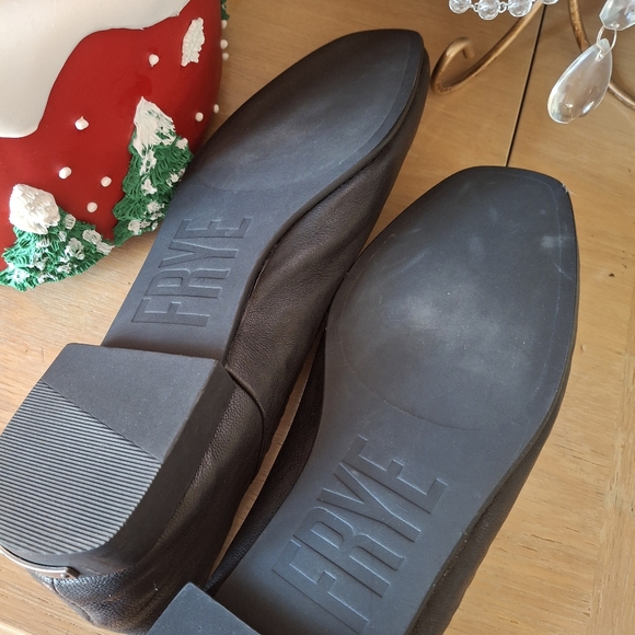 FRYE Claire Leather slip on Heavy Stitch Fat 10 - Picture 10 of 10